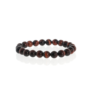 Tiger's Eye Red Bead Bracelet from The Rock Space