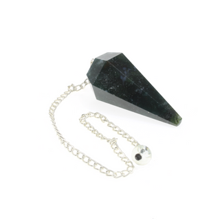 Bloodstone Pendulum 6 Facet & Bead - 3 Pack from The Rock Space