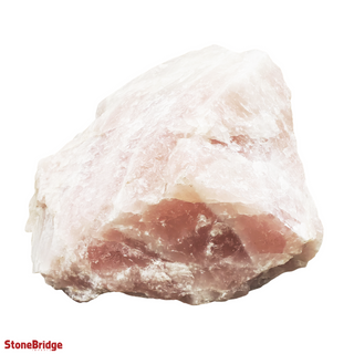 Rose Quartz Boulder U#9 - 79lbs from The Rock Space