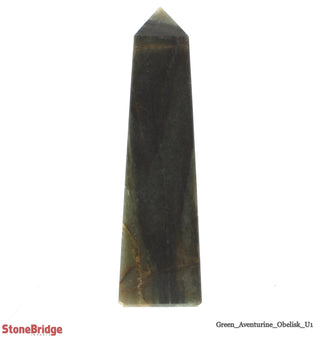 Green Aventurine Obelisk U#1 - 12 3/4" from The Rock Space