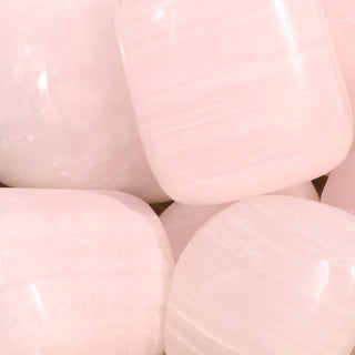 Calcite Mangano A Tumbled Stones from The Rock Space
