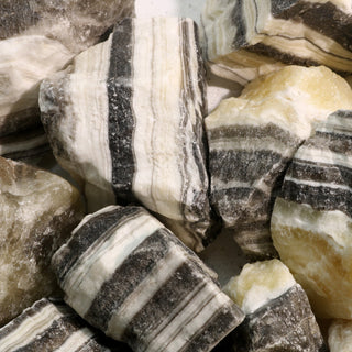 Zebra Onyx Chips from The Rock Space
