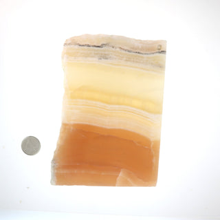 Calcite Honey Slices #5 from The Rock Space
