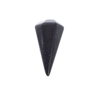 Blue Goldstone Pendulum 6 Facet & Bead - 3 Pack from The Rock Space
