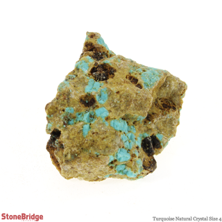 Turquoise Natural Crystal #4 - 1 1/4" to 2" from The Rock Space