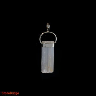 Selenite Point - 925 Silver Pendant from The Rock Space