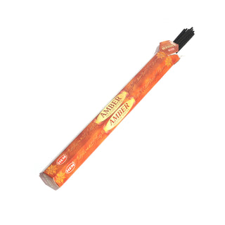 Amber Hem Incense Sticks - 20 Sticks from The Rock Space