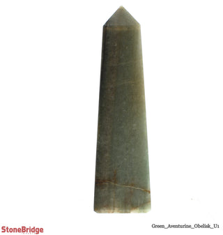 Green Aventurine Obelisk U#1 - 12 3/4" from The Rock Space