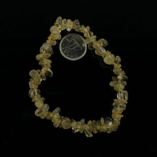 Rutilated Quartz Bead Bracelet from The Rock Space