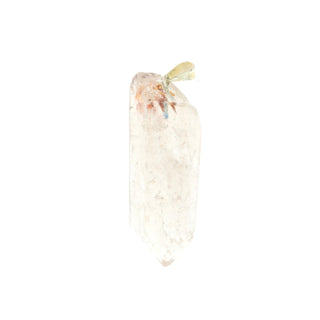 Quartz with Hematite Polished Point Pendant from The Rock Space