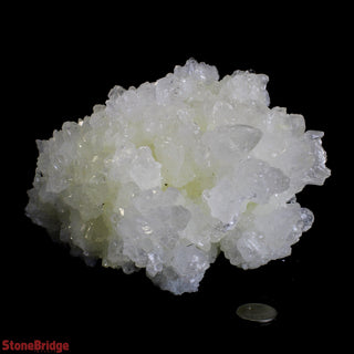 White Calcite Cluster #3 from The Rock Space