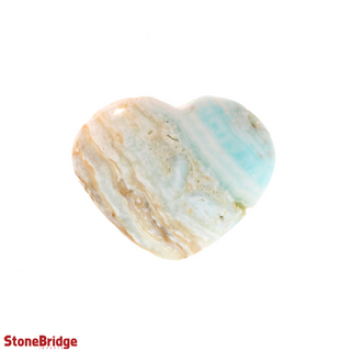 Blue Calcite Hearts #4 from The Rock Space