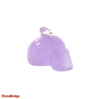 Amethyst Skull - 925 Silver Pendant from The Rock Space