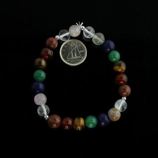 Chakra Stones Bracelet - 8mm from The Rock Space