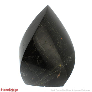 Black Tourmaline Flame Sculpture U#1 from The Rock Space