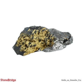 Rutile On Hematite U#12 from The Rock Space