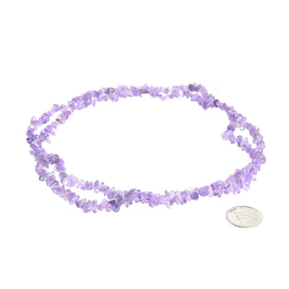 Amethyst Dark Chip Strands - 5mm to 8mm from The Rock Space