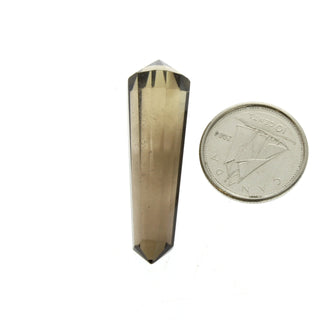 Smoky Quartz Vogel Wand - 1" to 1 1/2" from The Rock Space
