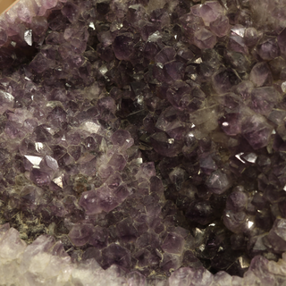 Aurora Amethyst Geode Cluster Table - Polished Edge U#3 from The Rock Space