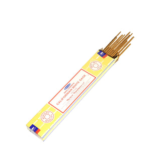 California White Sage Satya Incense Sticks - 10 Sticks from The Rock Space