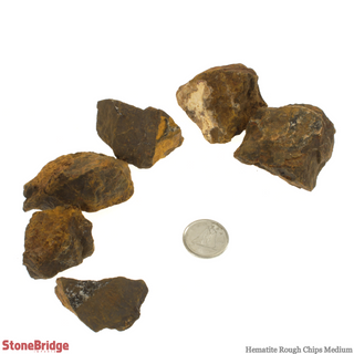 Brown Hematite Chips - Medium from The Rock Space