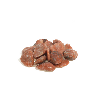 Orange Calcite Tumbled Stones - Brazil from The Rock Space