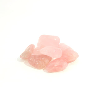 Rose Quartz E Tumbled Stones - Brazil from The Rock Space