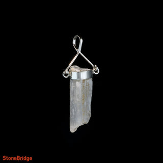 Selenite Point Swivel - 925 Silver Pendant from The Rock Space