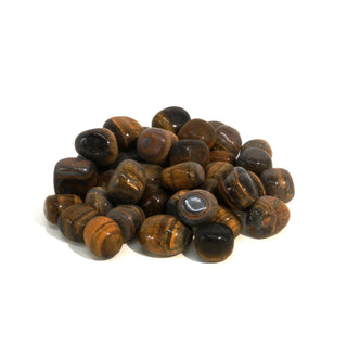 Gold Tiger Eye Tumbled Stones - India from The Rock Space