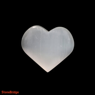 Selenite Heart #2 - 3 Pack - 1" from The Rock Space