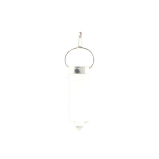 Clear Quartz Polished Point - 925 Silver Pendant from The Rock Space