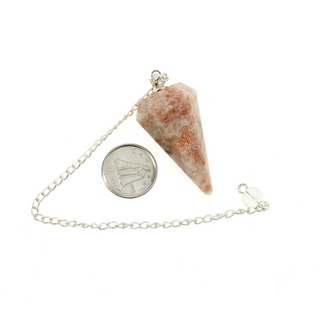 Sunstone Pendulum 6 Facet & Bead - 3 Pack from The Rock Space