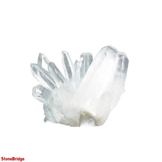 Lemurian Quartz Cluster U#2 - Super Clear - 19lbs 13" from The Rock Space