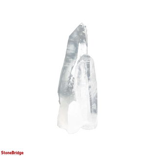 Lemurian Quartz Cluster U#7 - Super Clear - 700g 7" from The Rock Space