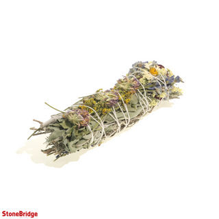 FLOWER POWER!!! Lavender/ Sage Cleansing Stick - Local & Organic - 3 Pack from The Rock Space