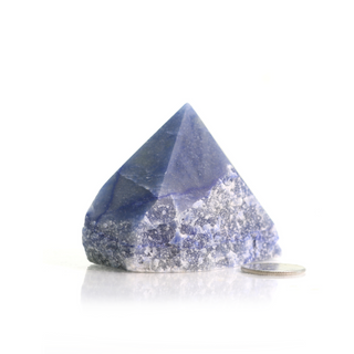 Blue Aventurine Cut Base, Polished Point Tower #1 from The Rock Space