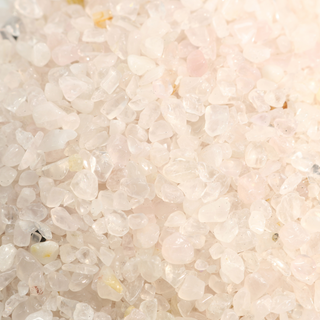 Rose Quartz B Tumbled Stones - Tiny from The Rock Space