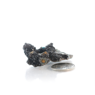 Rosasite on Matrix Specimen from The Rock Space