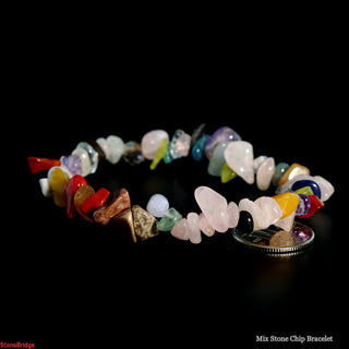Mix Stone Chip Bracelet from The Rock Space