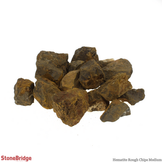Brown Hematite Chips - Medium from The Rock Space