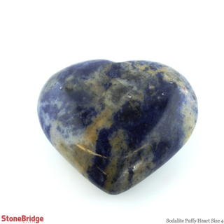 Sodalite Heart #4 - 1 3/4" to 2 3/4" from The Rock Space