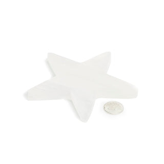 Selenite Carving - Star from The Rock Space