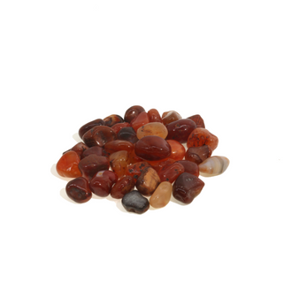 Carnelian Red Agate Tumbled Stones from The Rock Space