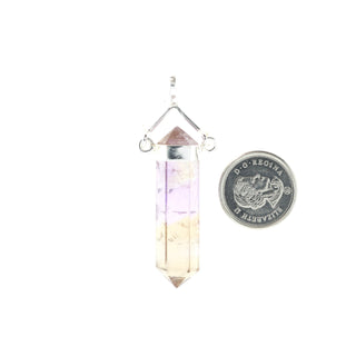 Ametrine Double Terminated Swivel - 925 Silver Pendant from The Rock Space