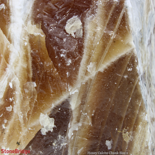 Calcite Honey Chunk #2 from The Rock Space