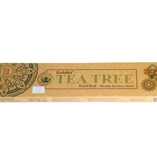 Tea Tree Goloka Incense Sticks - 10 Sticks from The Rock Space