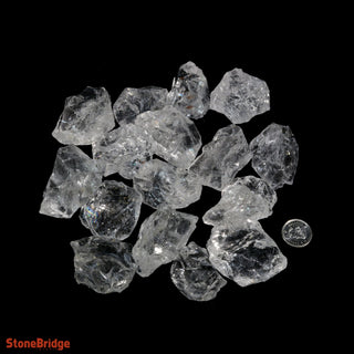 Clear Quartz E Chips - Medium from The Rock Space