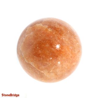 Orange Calcite Sphere from The Rock Space