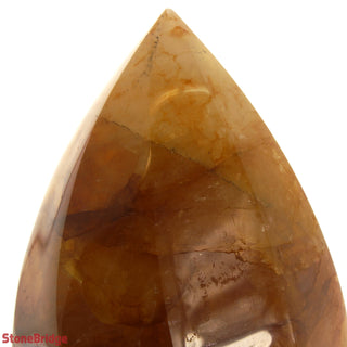 Golden Healer Flame Sculpture U#3 - 5" x 3" from The Rock Space