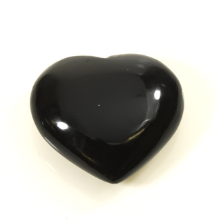 Black Obsidian Heart #4 - 1 3/4" to 2 3/4" from The Rock Space